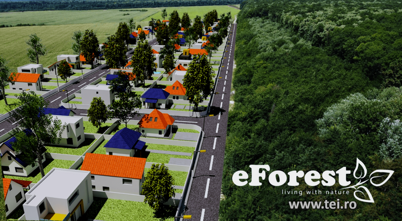 Crevedia, Loturi de casa intre 2 paduri, cu intrare din DN, eForest 1
